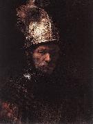 Rembrandt Peale The Man with the Golden Helmet oil